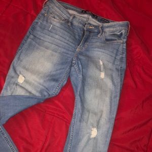hollister jeans size: 7 long